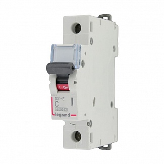 Автоматический выключатель DX³-E 6000 - 6 кА - 1-полюсный - 10А - тип C - арт. 407261 фото