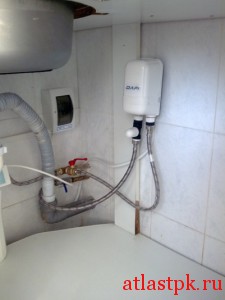 Подключение проточного водонагревателя к электрической сети