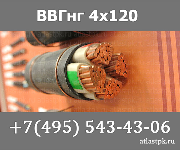 ВВГнг(А) 4 х 120 фото