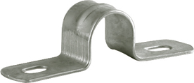Скоба 2-х лапковая d 63 мм ( для металлорукава 50 мм), упаковка 20 шт. фото