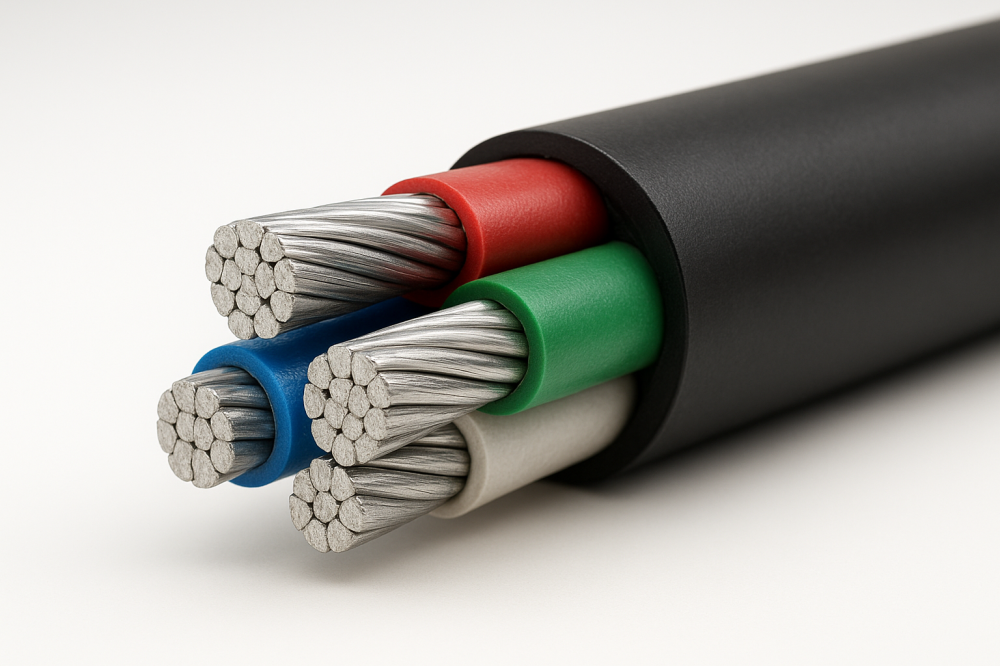 Описание и технические характеристики кабеля АВВГ