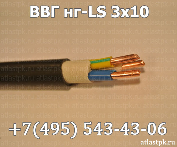 ВВГнг(А)-LS 3х10 фото