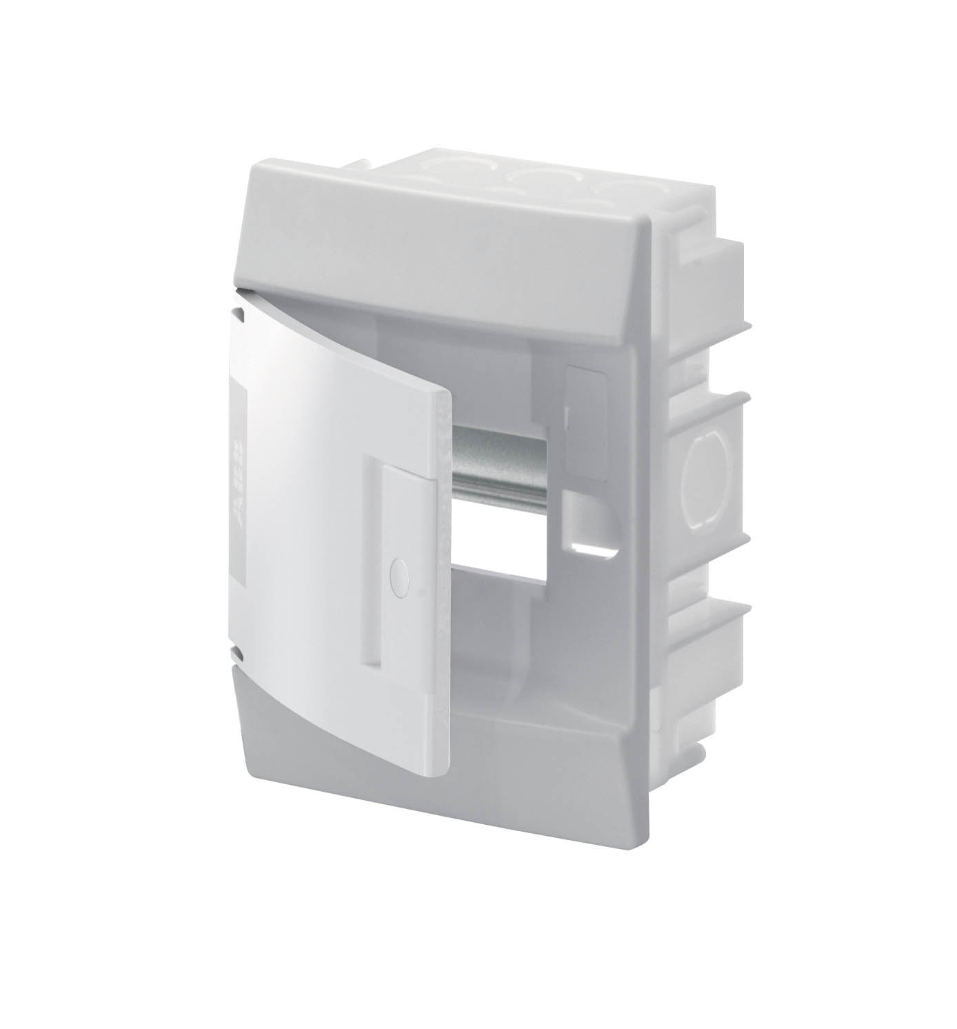 Бокс встраиваемый Mistral41 4М пластиковый, непрозрачная дверь, c клеммным блоком IP41 1SLM004101A1100 фото