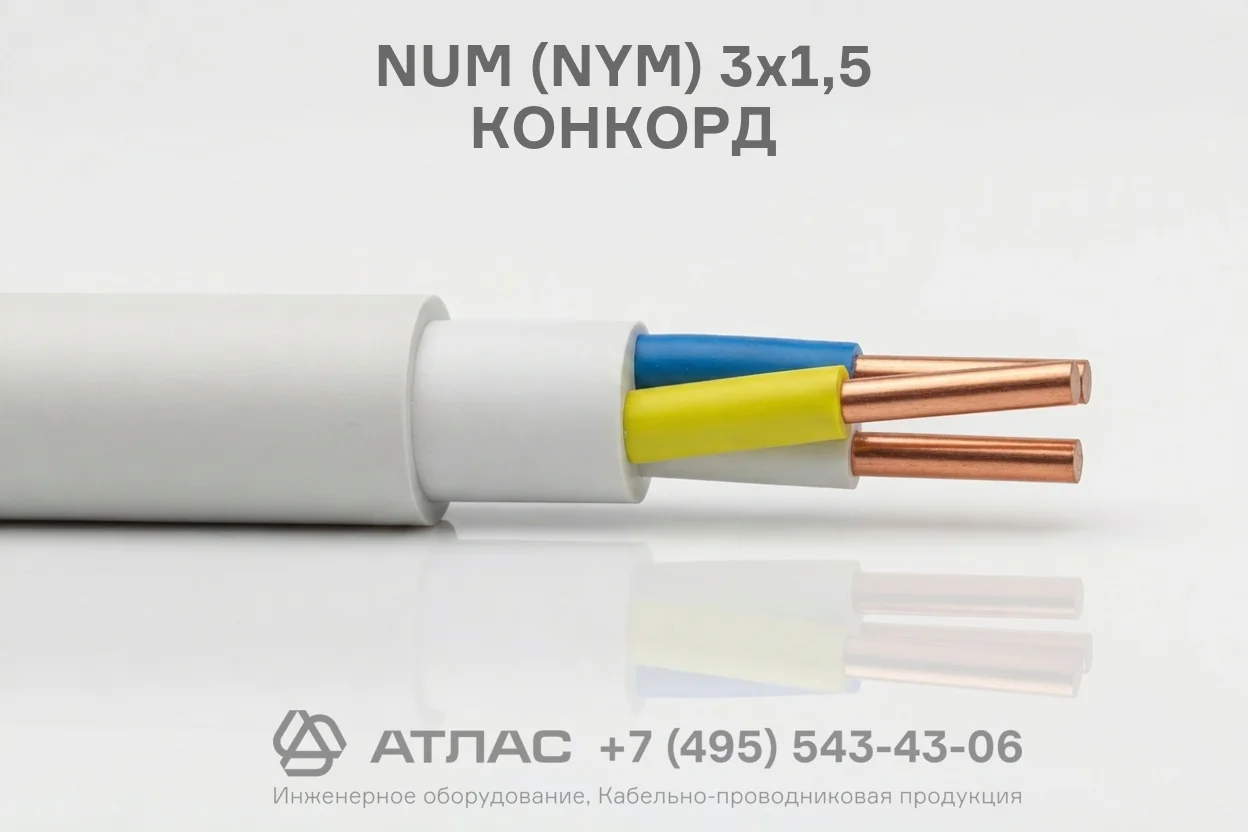 NUM (NYM) 3x1,5 КОНКОРД фото