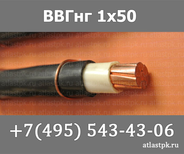 ВВГнг(А) 1 х 50 фото