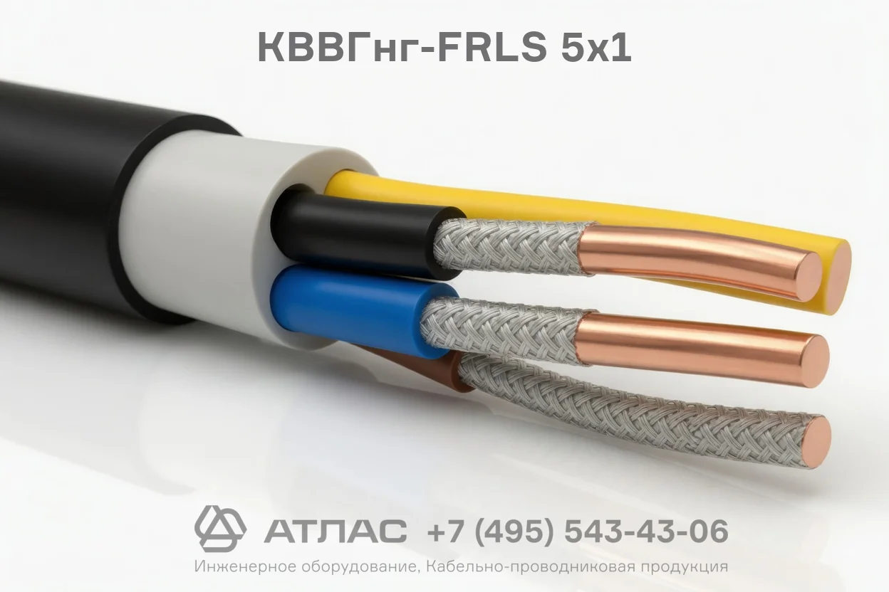 КВВГнг-FRLS 5х1 фото