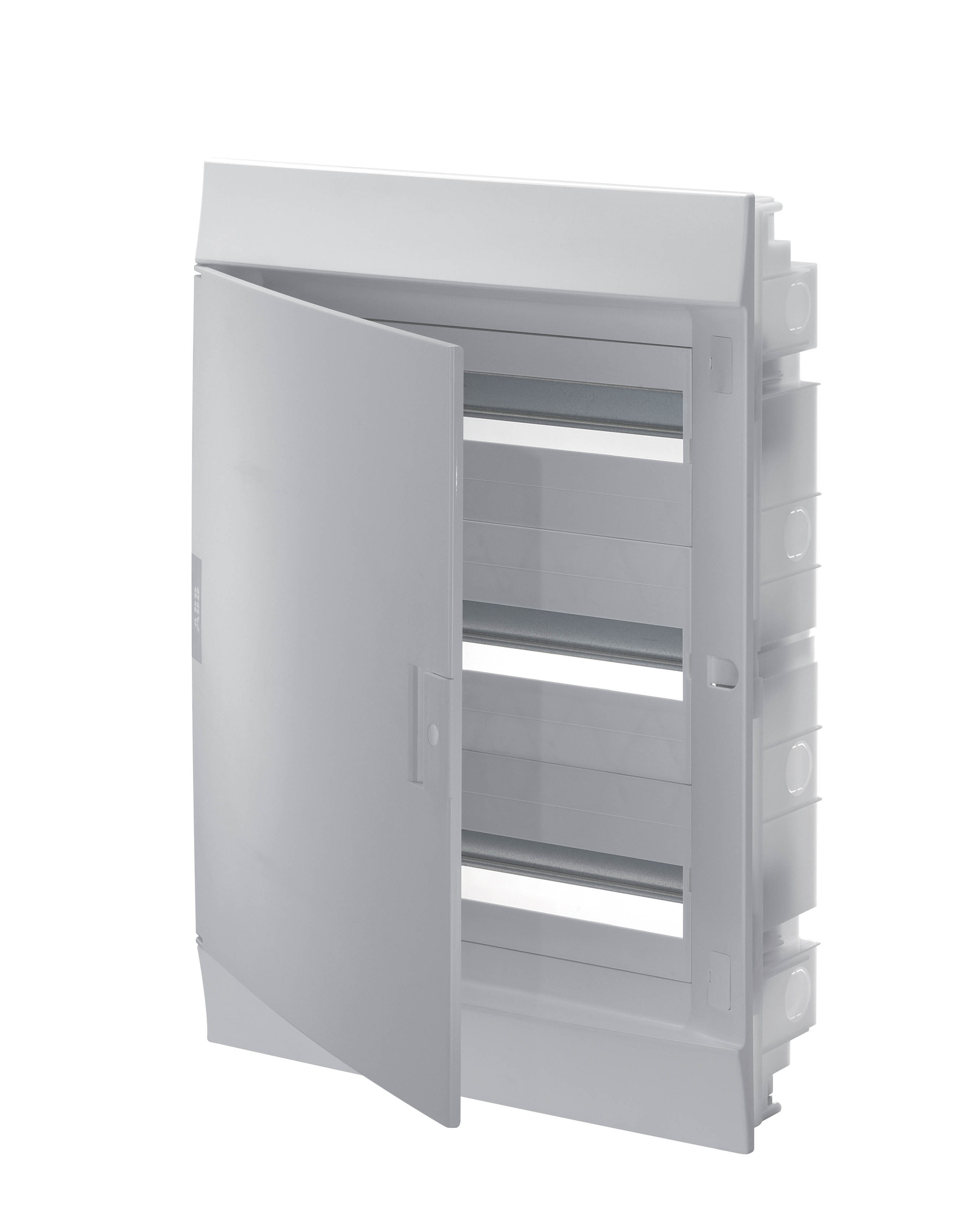 Бокс встраиваемый Mistral41 54М пластиковый, непрозрачная дверь, c клеммным блоком IP41 1SLM004101A1109 фото