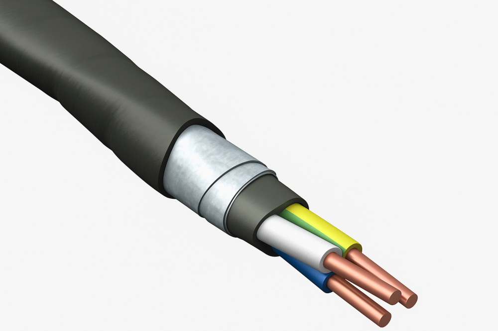 Электрический кабель для прокладки в земле