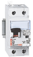 07919 Legrand Дифференциальный автомат серии DX тип АС 16А 30мА 1P+N (4 модуля) фото