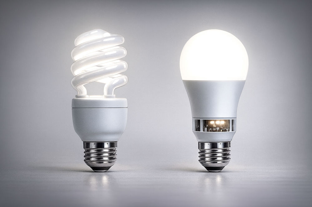Какие лучше - светодиодные лампочки или энергосберегающие? Рассмотрим отличия и преимущества