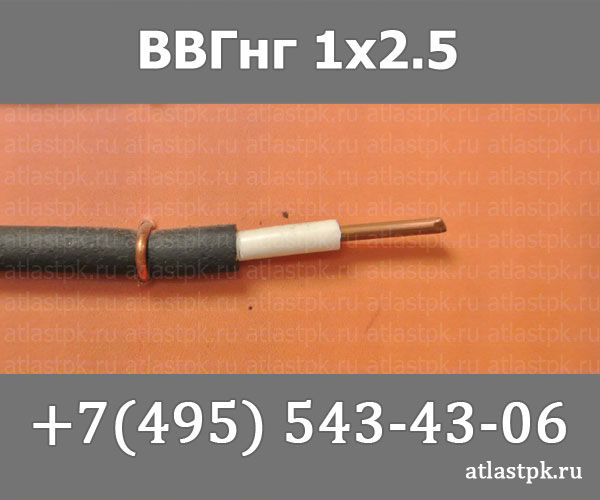 ВВГнг(А) 1 х 2,5 фото