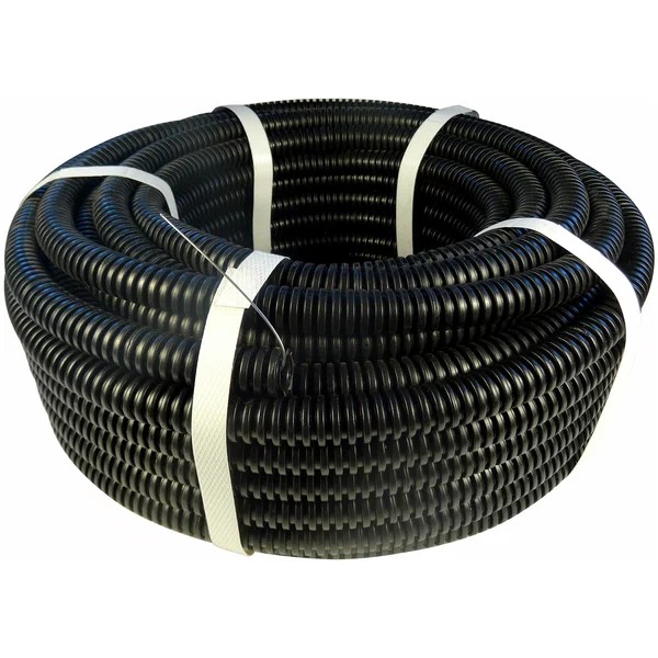 Гофра ПНД    63 мм с зондом черная фото