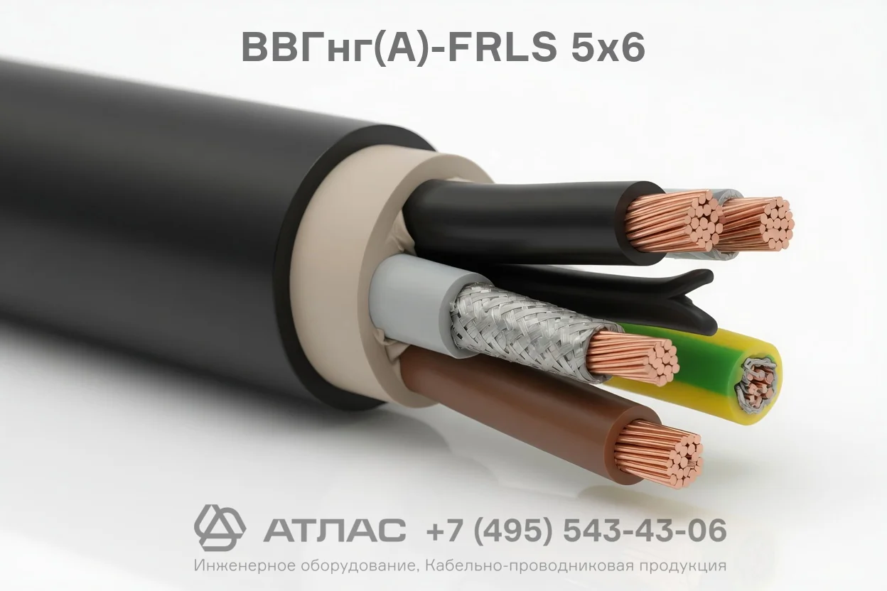 ВВГнг(А)-FRLS 5х6 фото