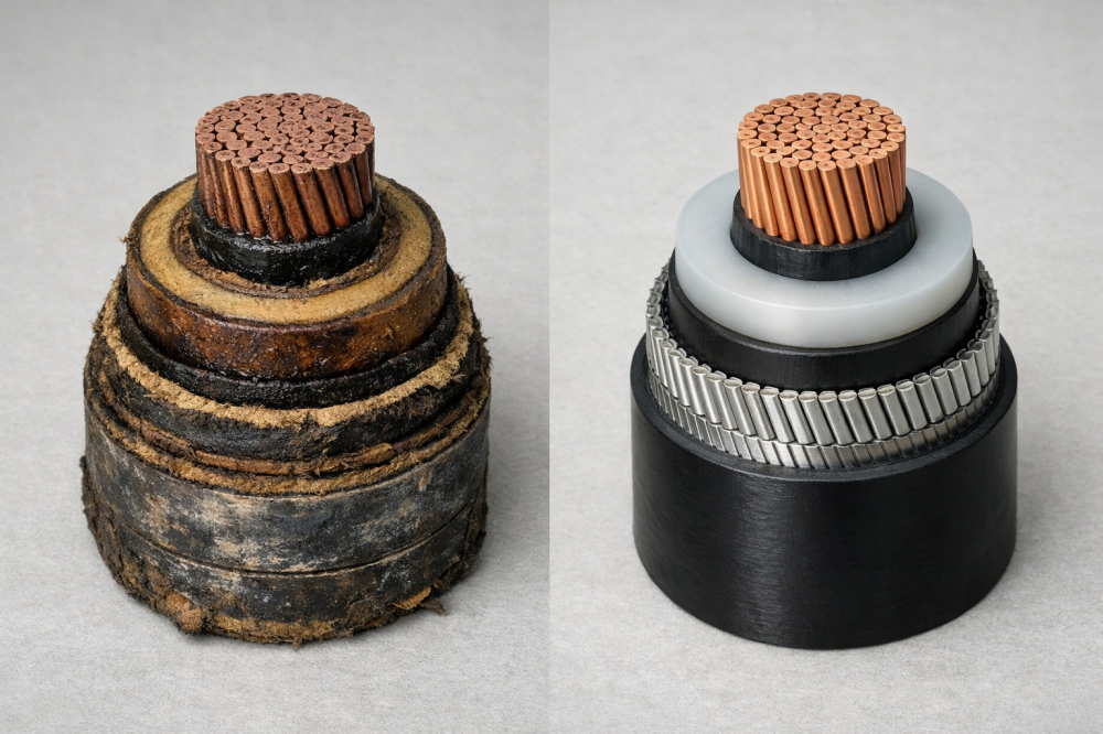 Силовые кабели с XLPE-изоляцией