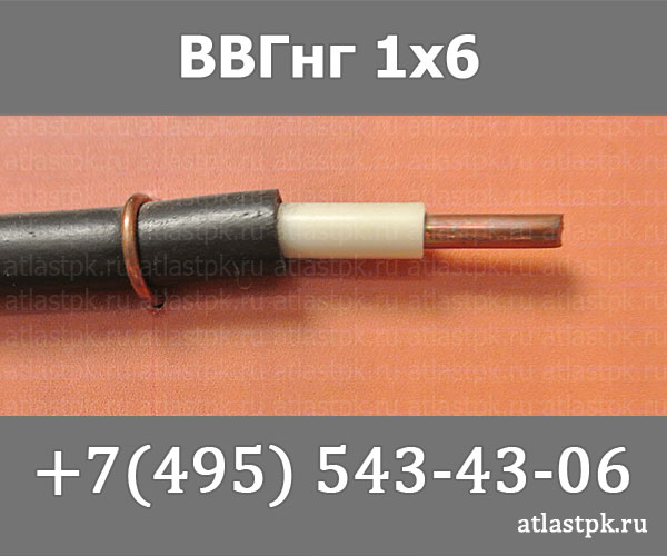 ВВГнг(А) 1 х 6 фото