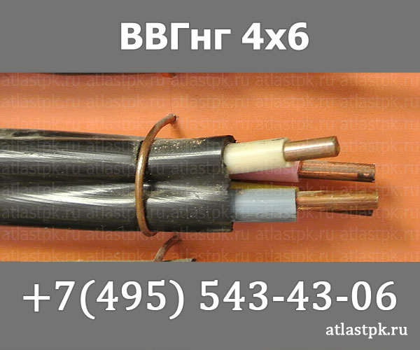 ВВГнг(А) 4 х 6 фото