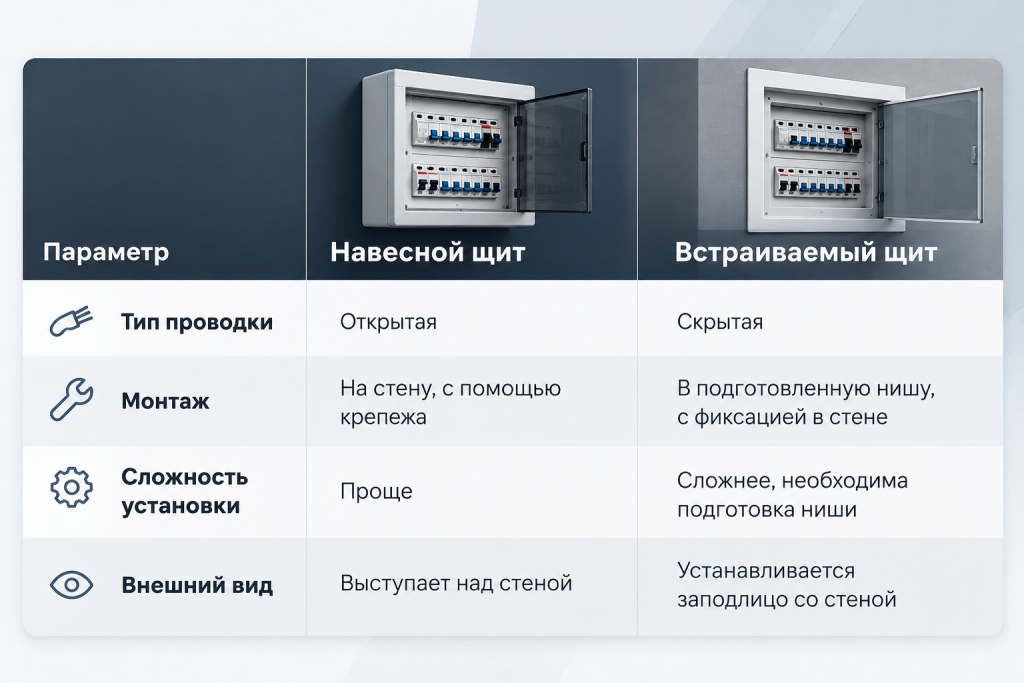 Сравнение навесного и встраиваемого щитов.png