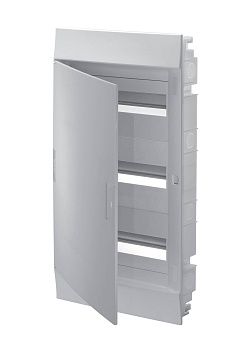 Бокс встраиваемый Mistral41 36М (3 ряда) пластиковый, непрозрачная дверь, c клеммным блоком IP41 1SLM004101A1107 фото