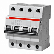 Автоматический выключатель ABB SH204L 4-полюсный 10А (тип С) 4,5kA 2CDS244001R0104 фото
