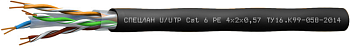 СПЕЦЛАН U/UTP Cat 6 PE 4х2х0,57 Спецкабель фото