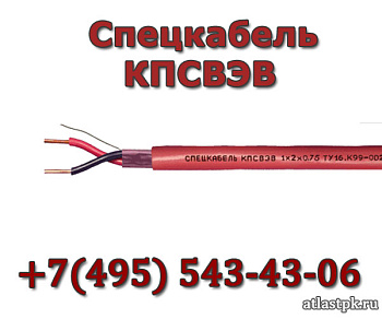 КПСВЭВ 2х2х2.5 Спецкабель фото
