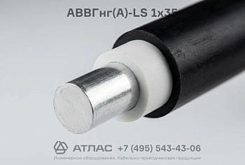 Кабель АВВГнг(А)-LS 1х35