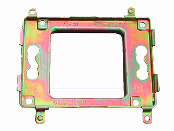 74802 Legrand Mosaic Суппорт 2 модуля фото