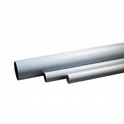 Труба ПВХ жёсткая гладкая д.25мм, лёгкая, 3м, цвет серый (розница) (упак. 21м) ( DKC код: 63925R ) фото