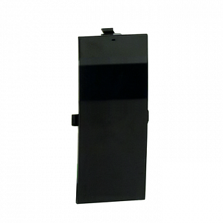 Накладка на стык фронтальная 60 мм, черн (упак. 5шт) ( DKC код: 09504A ) фото