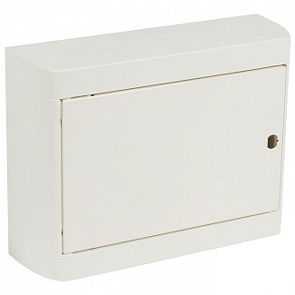 Накладной распределительный щит Nedbox - с металлической дверью - 1 рейка х 12 (+1) модулей ( Legrand код: 601256 ) фото