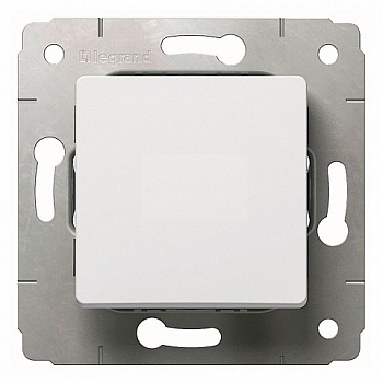 773611 Legrand Cariva Кнопка 10A белая фото