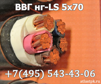 ВВГнг(А)-LS 5х70 фото