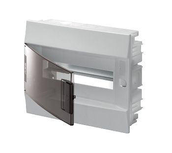 Бокс встраиваемый Mistral41 12М пластиковый, прозрачная дверь, c клеммным блоком IP41 1SLM004101A2203 фото