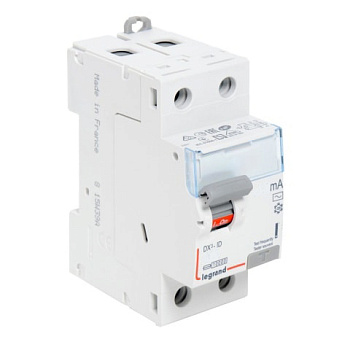 Выключатель дифференциального тока (УЗО) DX³ - 2П - 230 В~ - 80 А - тип AC - 30 мА - 2 модуля - арт. 411507 фото