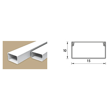 Короб 15х10, упаковка 80 м фото