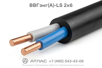 ВВГэнг(А)-LS 2x6 фото