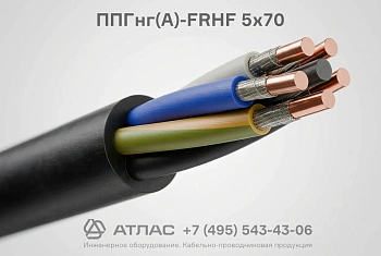 Кабель ППГнг(А)-FRHF 5х70