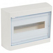 Накладной распределительный щит Nedbox - с прозрачной дверью - 1 рейка х 12 (+1) модулей ( Legrand код: 601246 ) фото