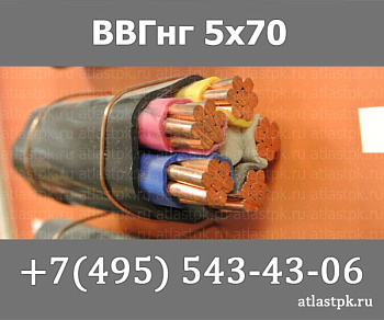 ВВГнг(А) 5 х 70 фото