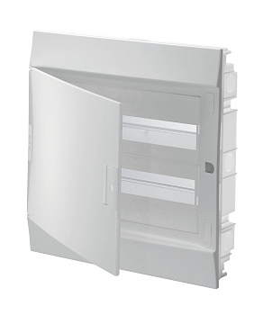 Бокс встраиваемый Mistral41 36М (2 ряда) пластиковый, непрозрачная дверь, c клеммным блоком IP41 1SLM004101A1106 фото