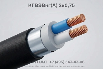 КГВЭВнг(А) 2х0,75 фото