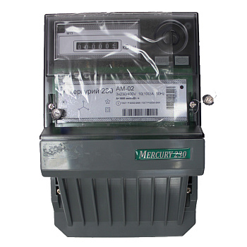 Электросчетчик Меркурий 230АМ-02 3ф однотарифный 10(100)А фото